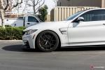 BMW M4 Coupe Alpine White on BBS Wheels 2016 года